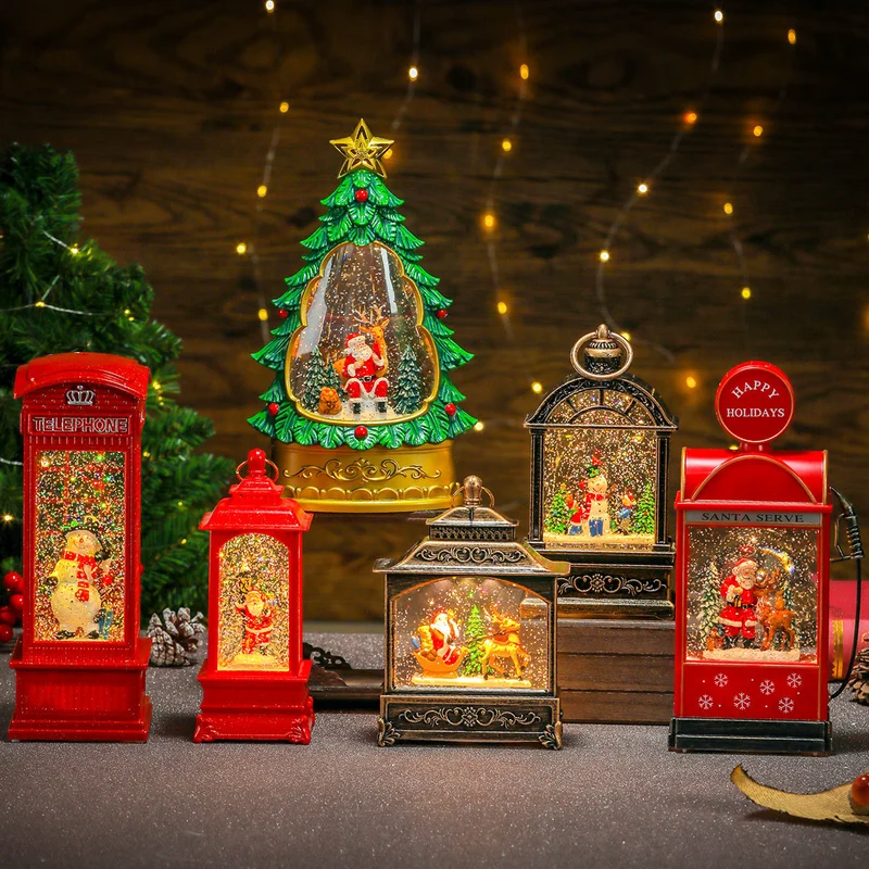 Illuminated Musical Christmas Lantern Stornfield