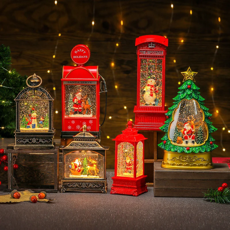 Illuminated Musical Christmas Lantern Stornfield