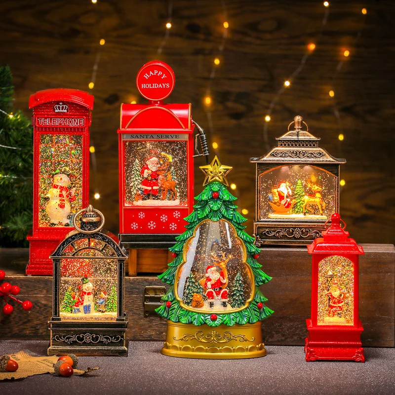 Illuminated Musical Christmas Lantern Stornfield