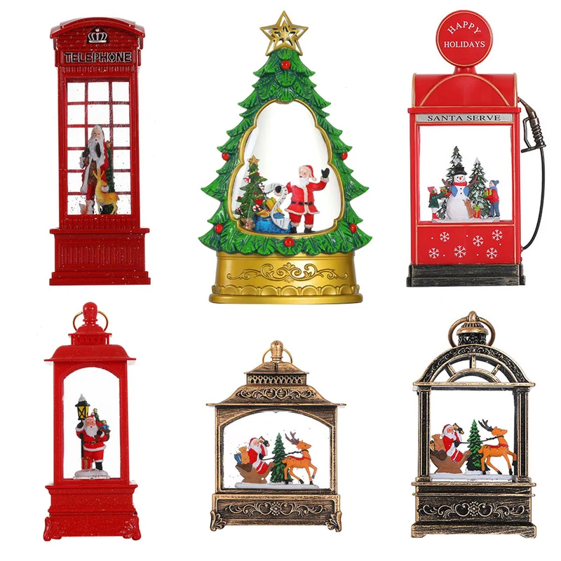 Illuminated Musical Christmas Lantern Stornfield