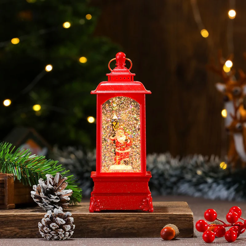 Illuminated Musical Christmas Lantern Stornfield
