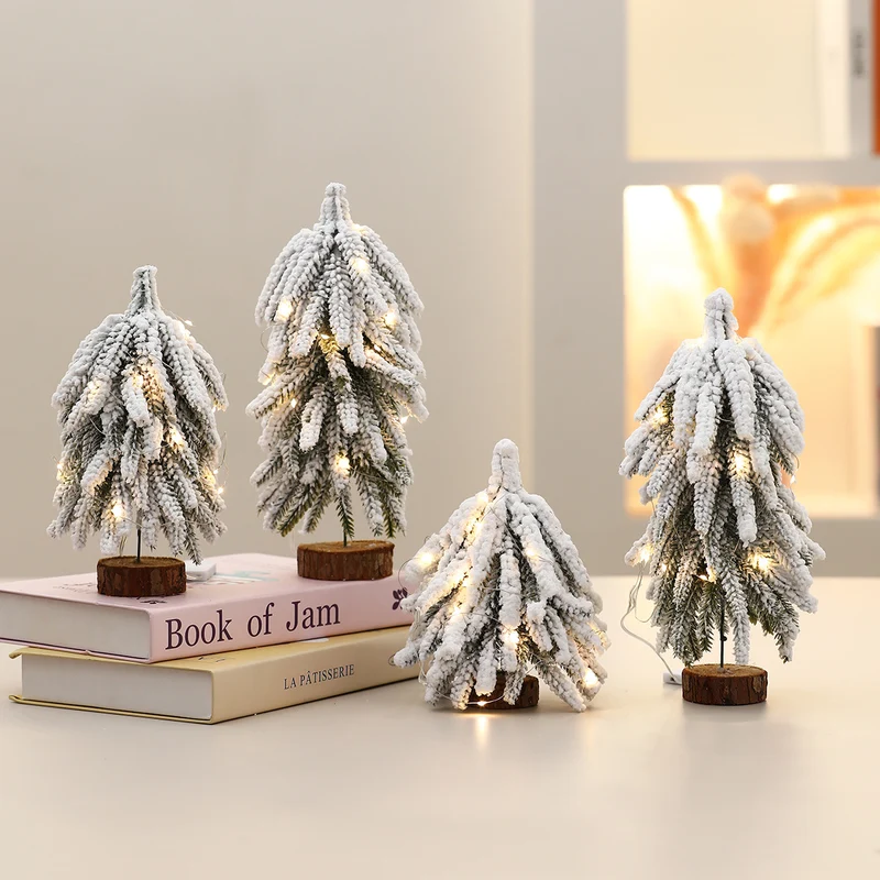 Illuminated Miniature Christmas Tree Decorations Stornfield