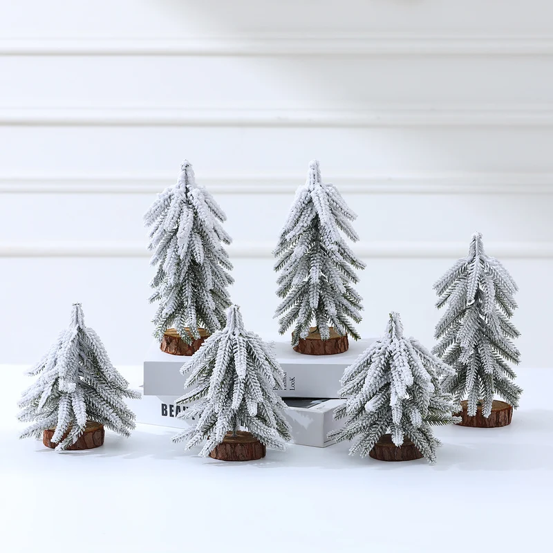 Illuminated Mini Frosted Christmas Tree Decoration Stornfield