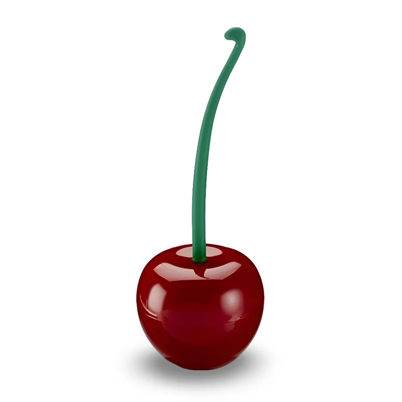 CherryFresh - Stylische Toilettenbürste und Halter für Mühelose Reinigung