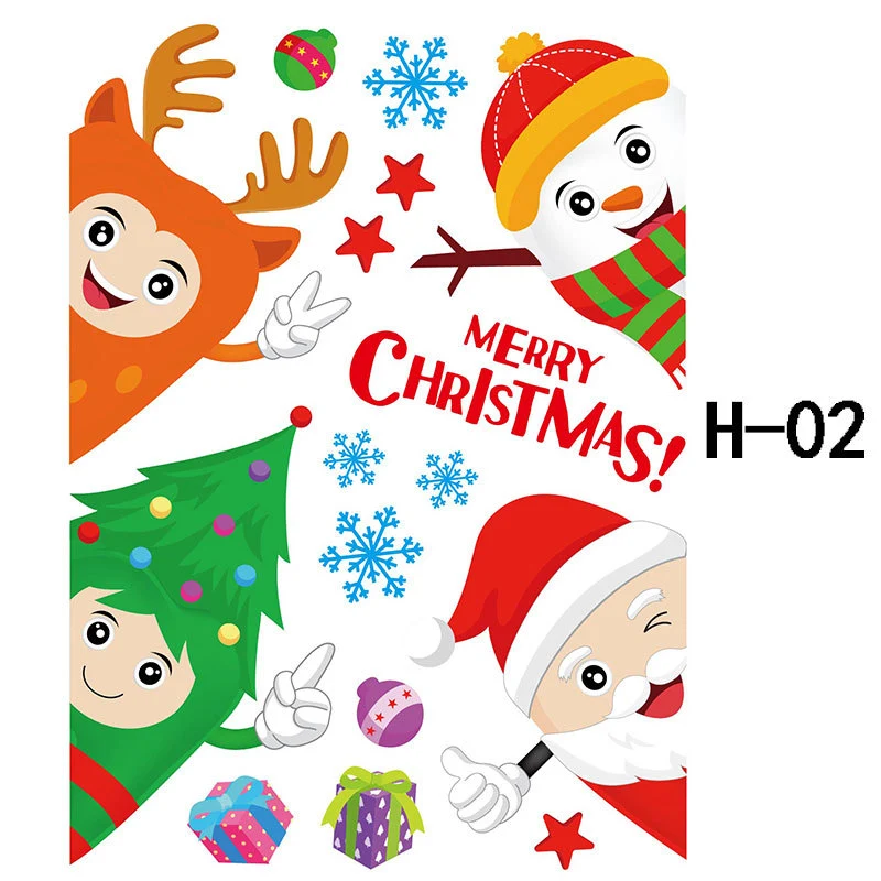 Festive Christmas Wall Decals Stornfield