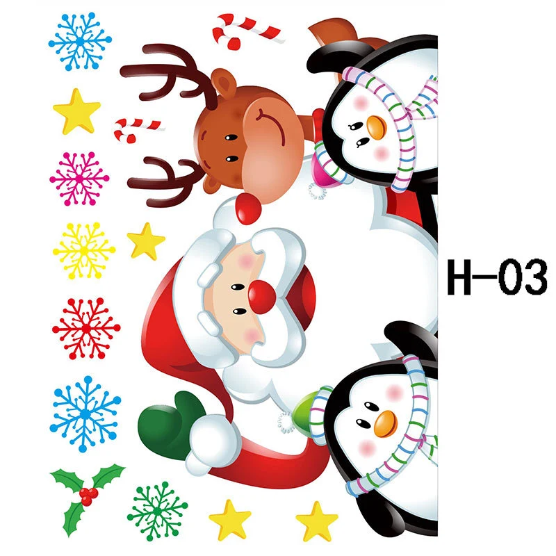 Festive Christmas Wall Decals Stornfield