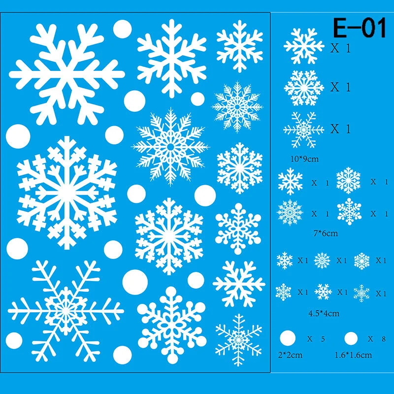 Festive Christmas Wall Decals Stornfield
