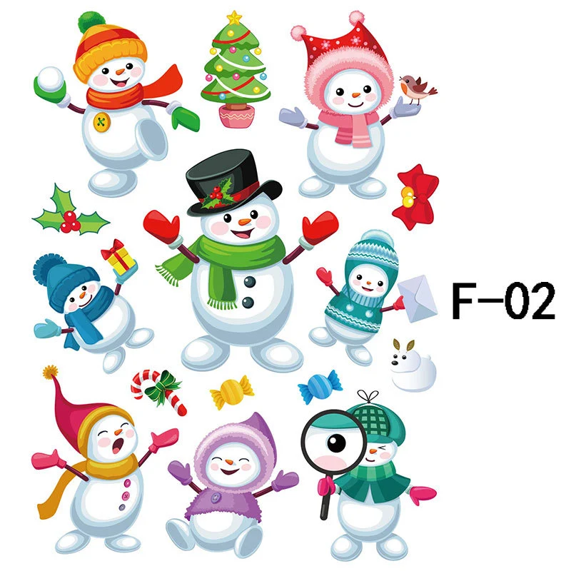 Festive Christmas Wall Decals Stornfield