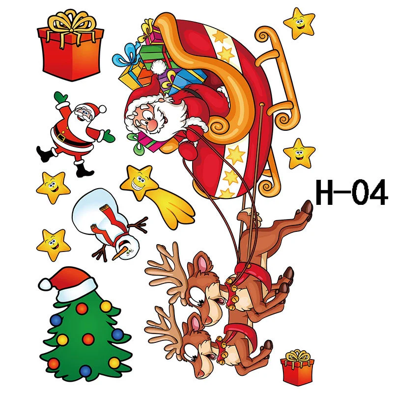 Festive Christmas Wall Decals Stornfield