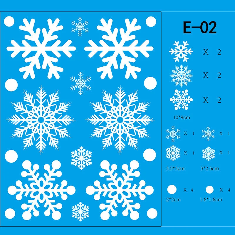 Festive Christmas Wall Decals Stornfield