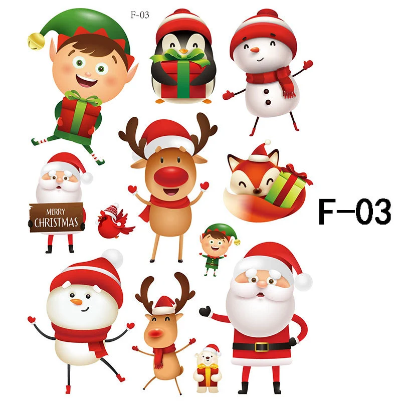 Festive Christmas Wall Decals Stornfield