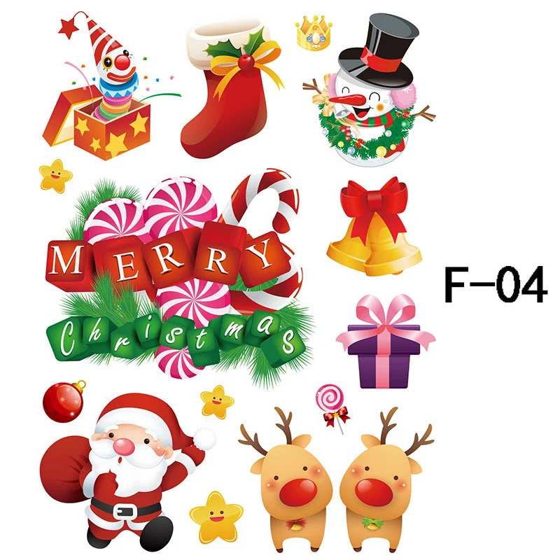 Festive Christmas Wall Decals Stornfield