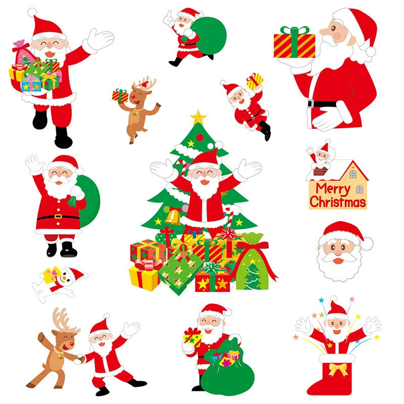 Festive Christmas Wall Decals Stornfield