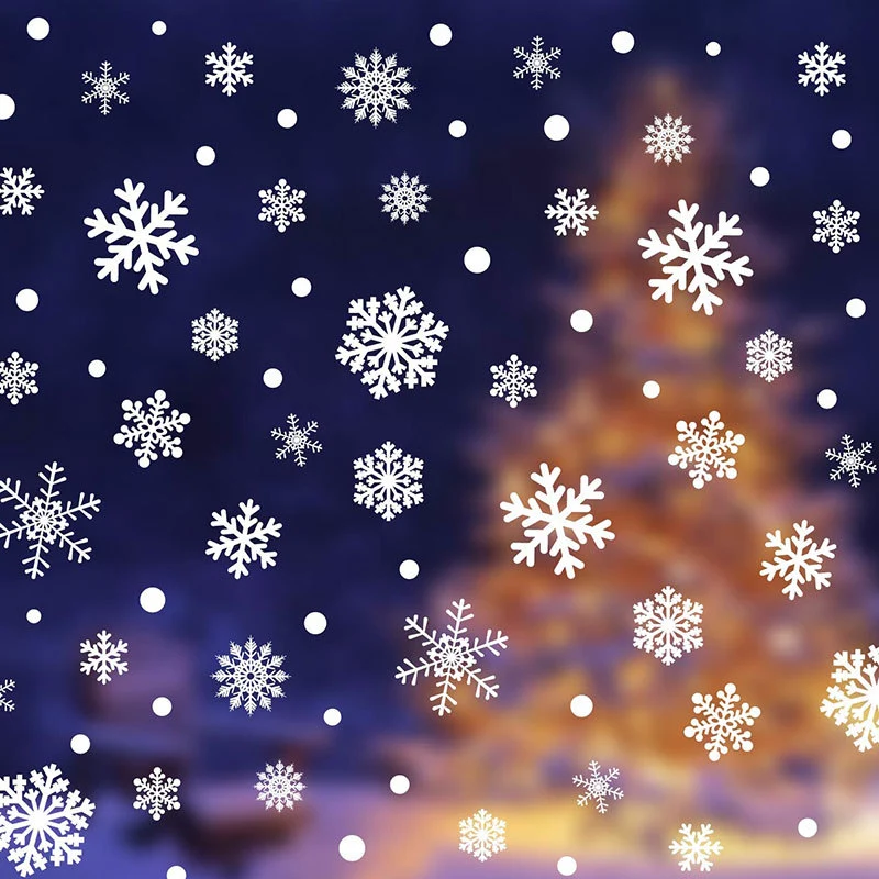 Festive Christmas Wall Decals Stornfield