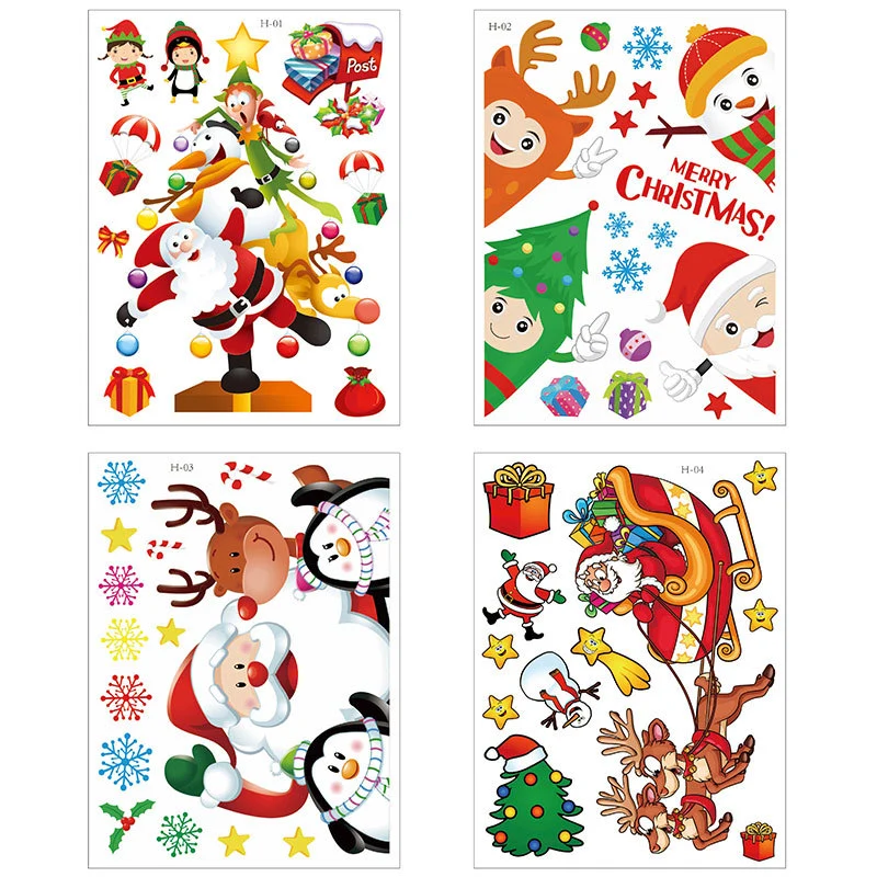 Festive Christmas Wall Decals Stornfield