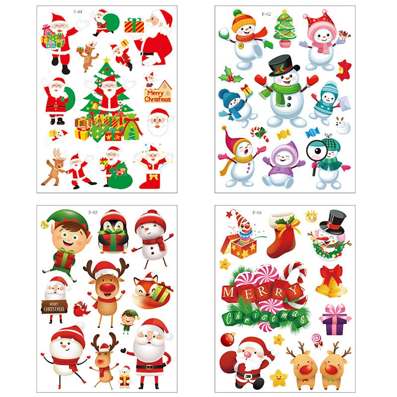 Festive Christmas Wall Decals Stornfield