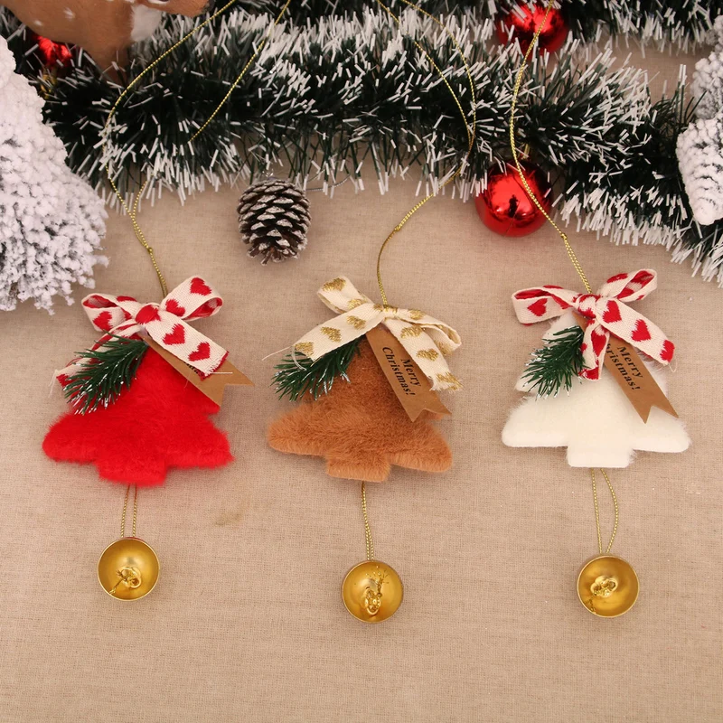 Festive Christmas Tree Ornament with Bell Stornfield
