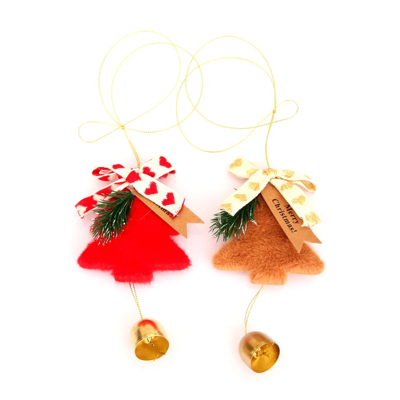 Festive Christmas Tree Ornament with Bell Stornfield