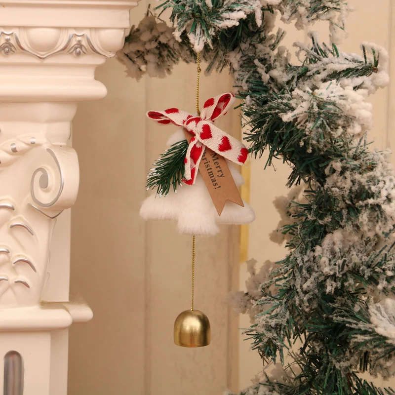 Festive Christmas Tree Ornament with Bell Stornfield