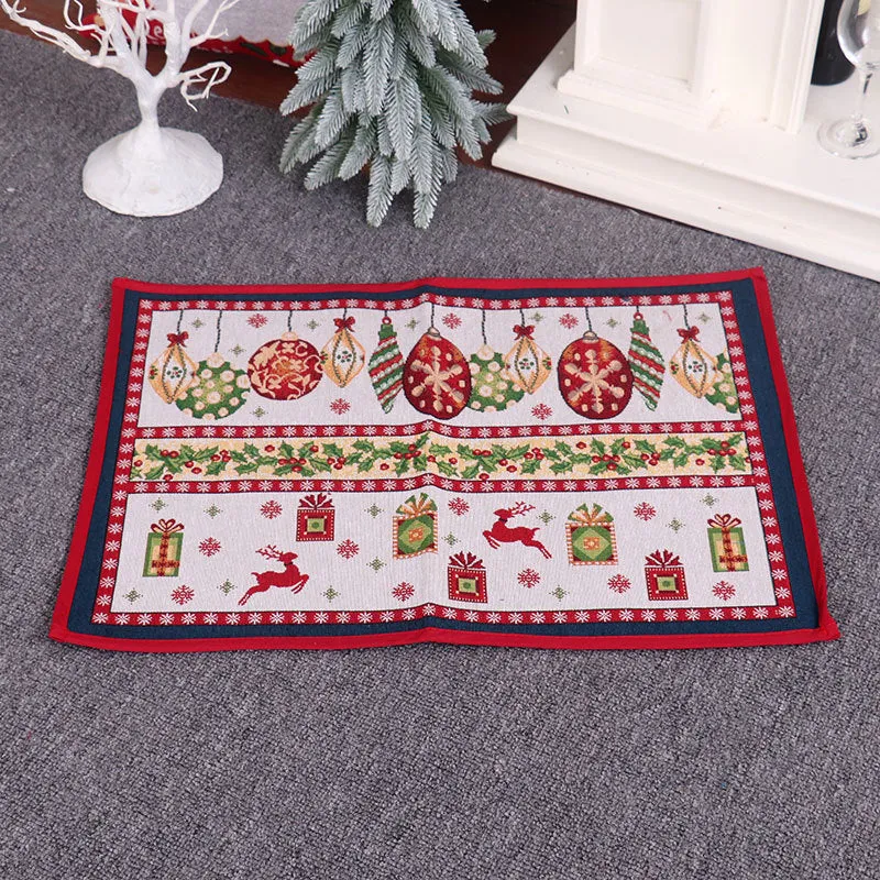 Festive Christmas Floor Mat Stornfield