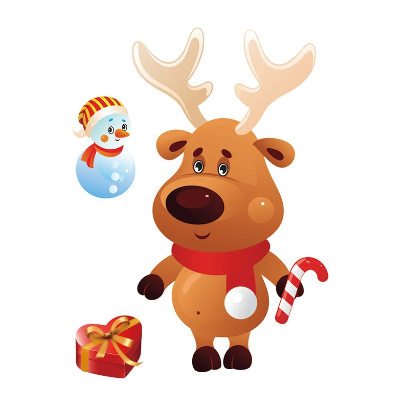 Festive Cartoon Reindeer Decoration Stornfield