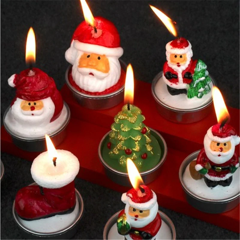 Festive Boot-Shaped Candle Set Stornfield