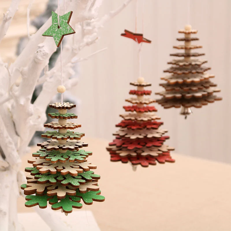 Elegant Wooden Star Ornament Stornfield