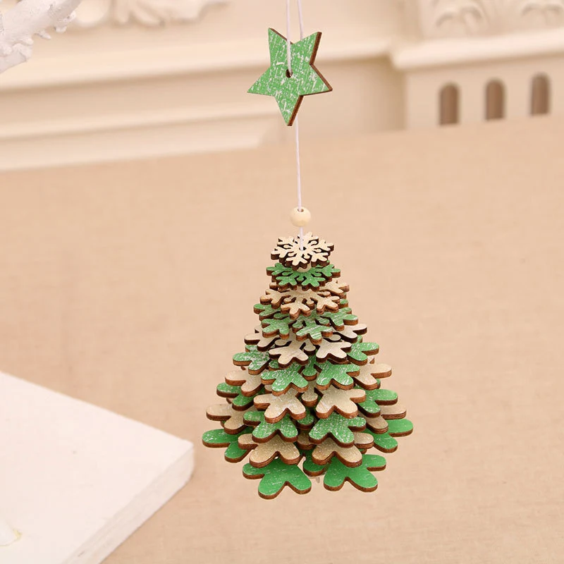 Elegant Wooden Star Ornament Stornfield