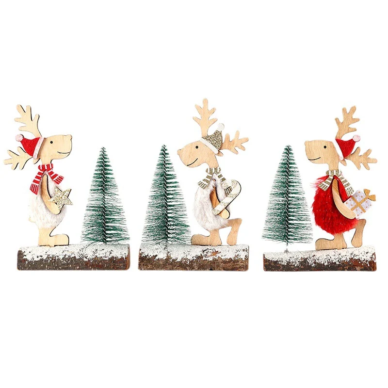 Decorative Wooden Reindeer Figurine Stornfield