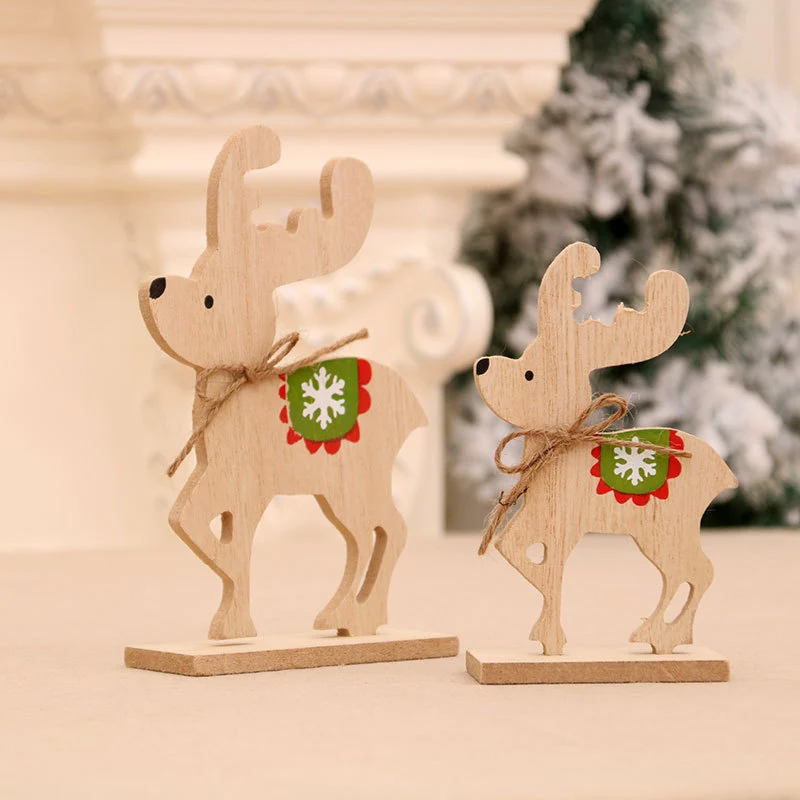 Decorative Wooden Reindeer Figurine Stornfield 1790145184