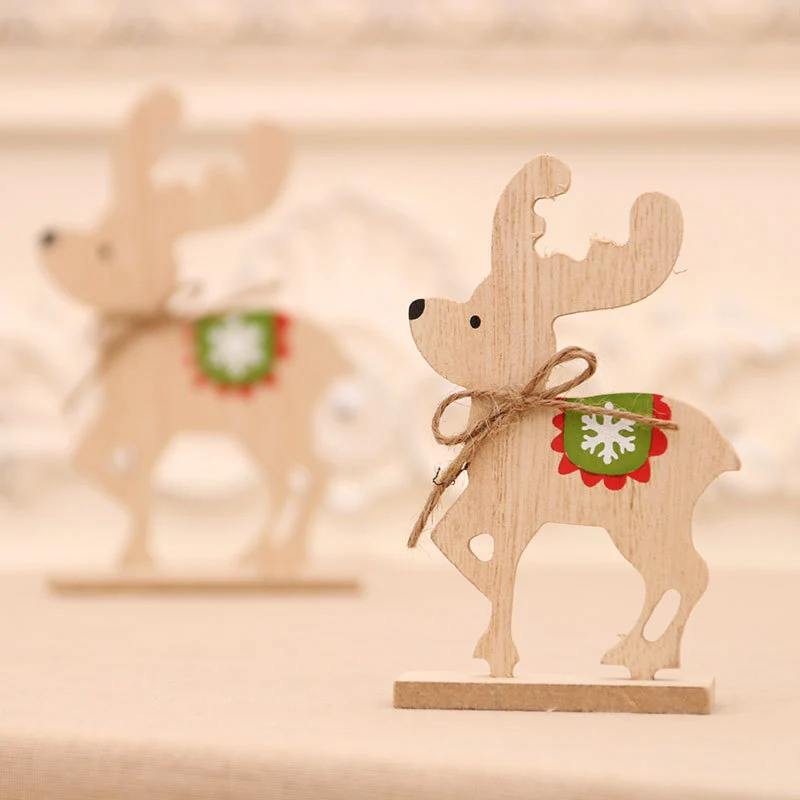 Decorative Wooden Reindeer Figurine Stornfield 1790145184