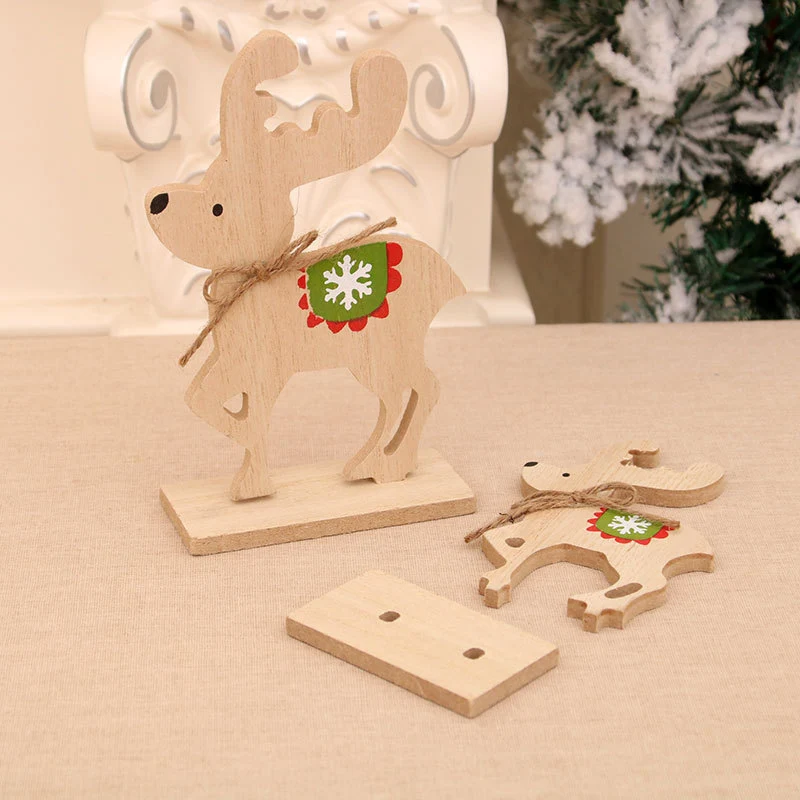 Decorative Wooden Reindeer Figurine Stornfield 1790145184