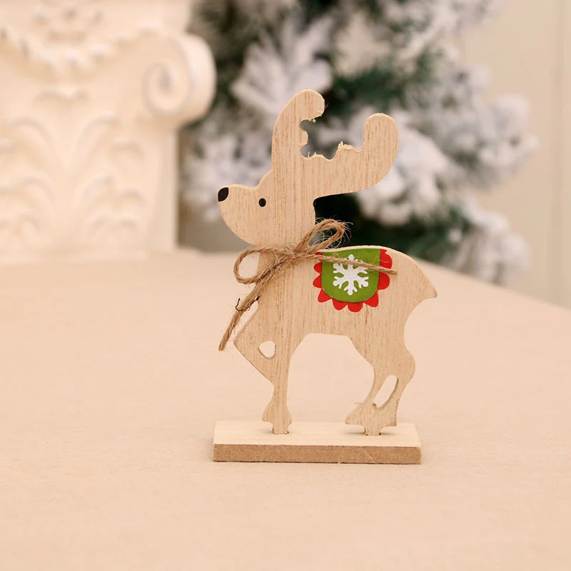 Decorative Wooden Reindeer Figurine Stornfield 1790145184
