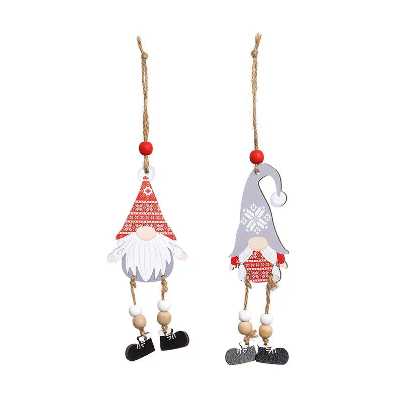 Decorative Wooden Gnome Ornament Stornfield