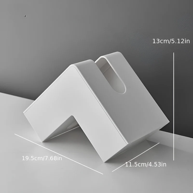 AngleEase - Moderne L-förmiger Tissue Halter - Right Angle Tissue Aufbewahrungsbox