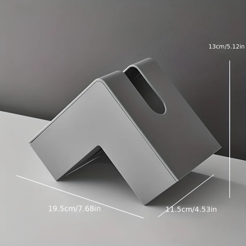 AngleEase - Moderne L-förmiger Tissue Halter - Right Angle Tissue Aufbewahrungsbox