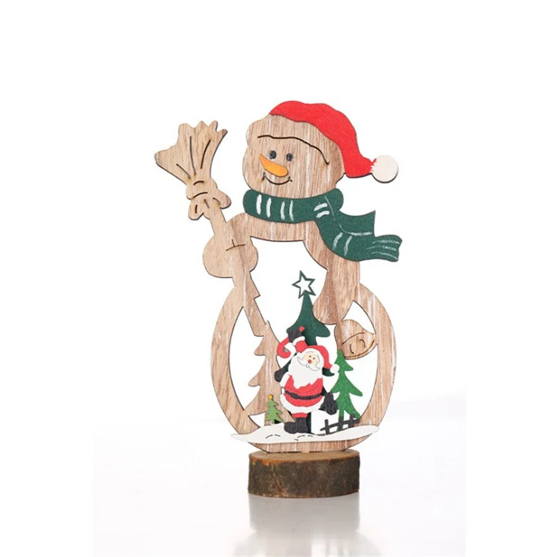 Decorative Wooden Christmas Tree Ornament Stornfield