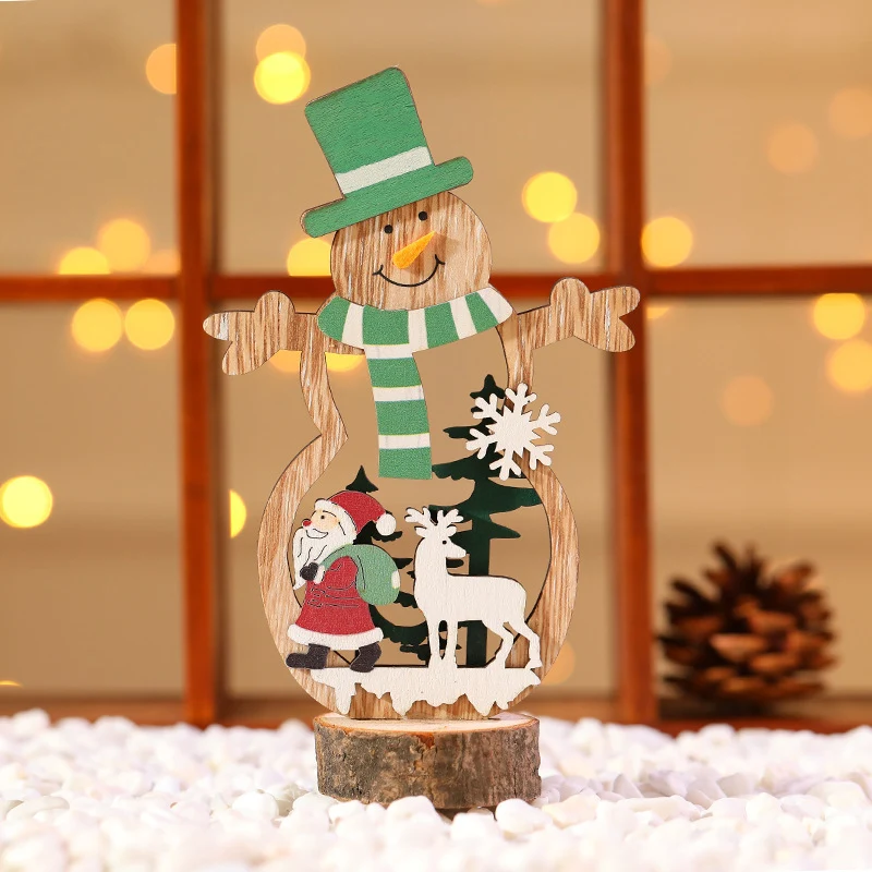 Decorative Wooden Christmas Tree Ornament Stornfield