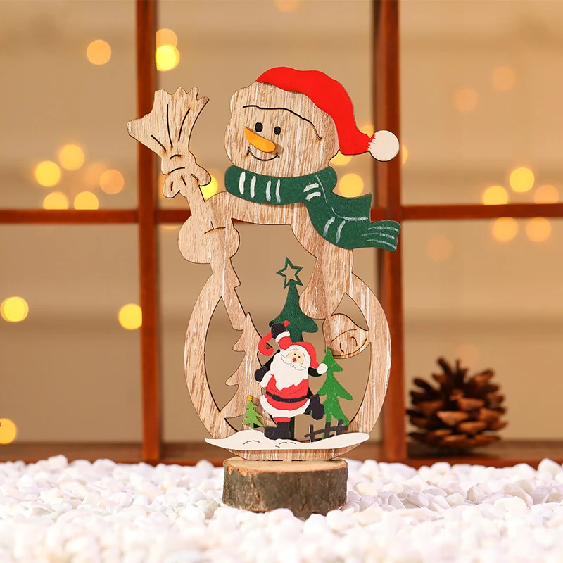 Decorative Wooden Christmas Tree Ornament Stornfield
