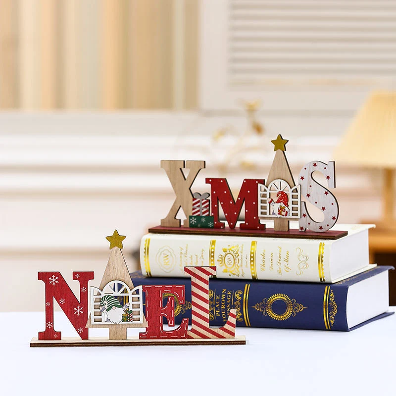 Decorative Wooden Christmas Sign Stornfield