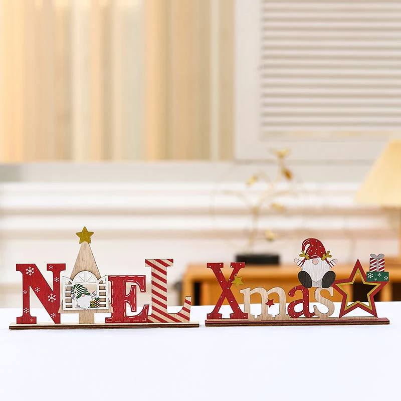 Decorative Wooden Christmas Sign Stornfield