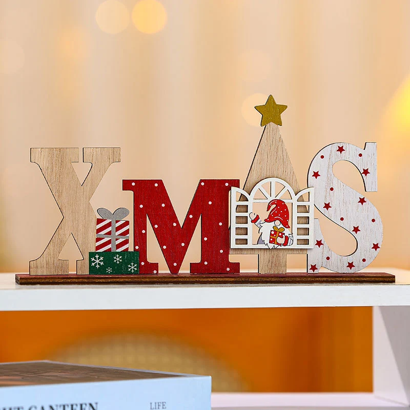 Decorative Wooden Christmas Sign Stornfield