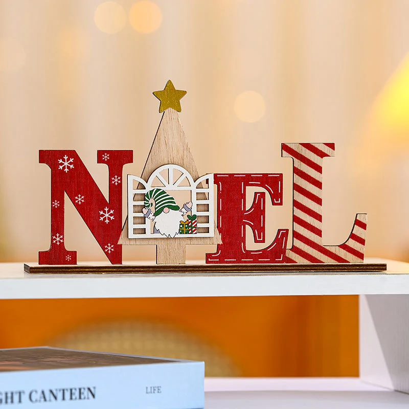 Decorative Wooden Christmas Sign Stornfield