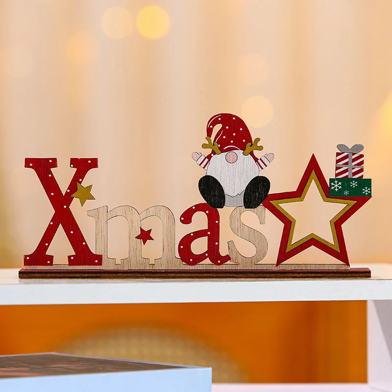 Decorative Wooden Christmas Sign Stornfield