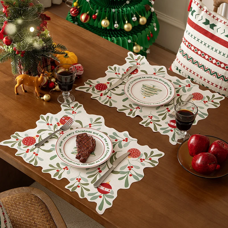Festive wavy table runner Stornfield