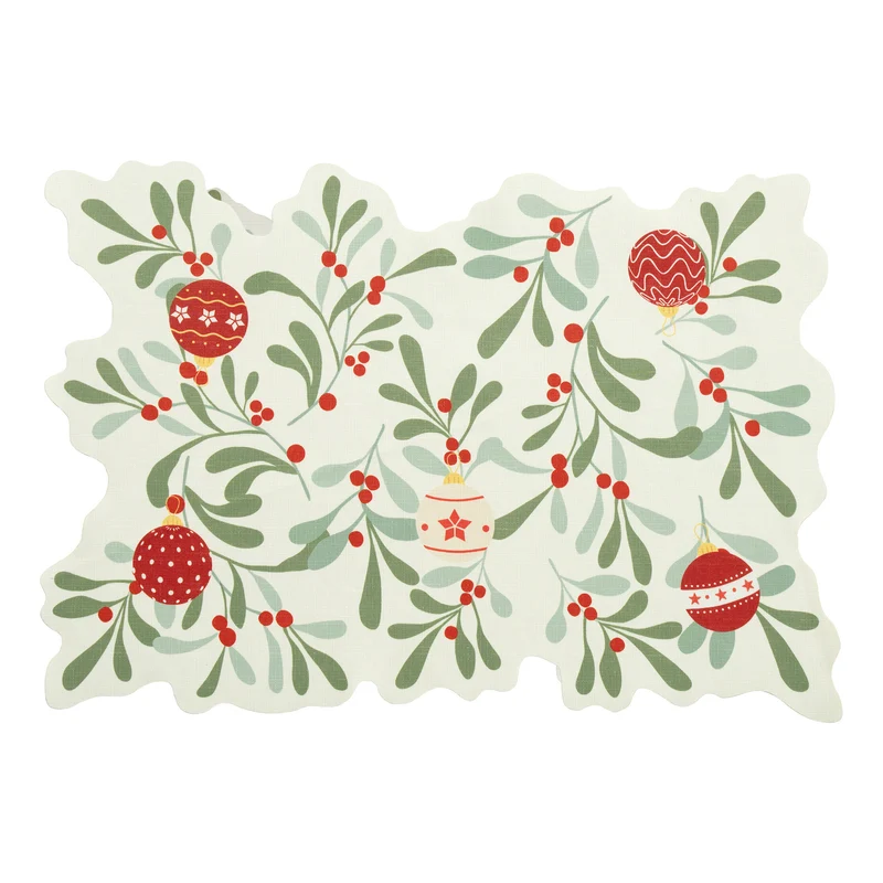 Festive wavy table runner Stornfield
