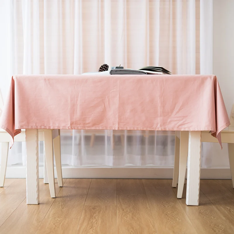 Woven Boho table runner with fringes and abstract watercolor pattern Stornfield