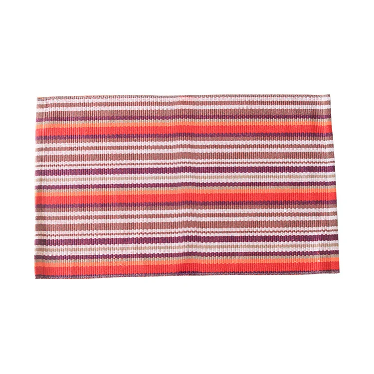 Woven placemat made of cotton in buffalo check with fine structured surface Stornfield