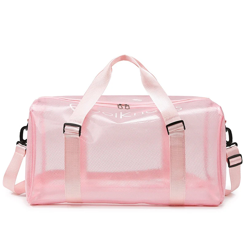 Transparente Mesh Sport Duffel Bag Karnz