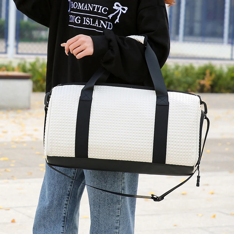 Texturierte Utility Duffel-Tasche Karnz